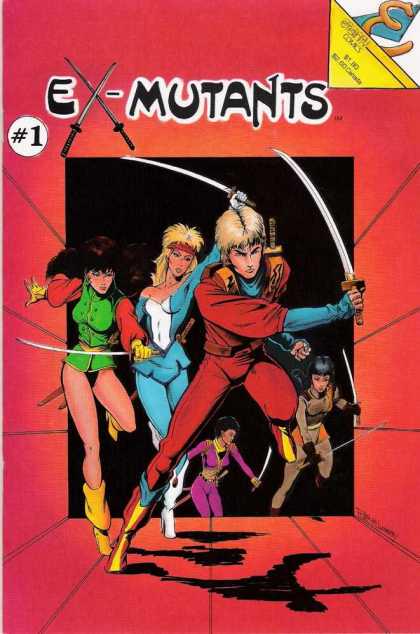 Ex-Mutants #1 (1986) Comic Books Ex-Mutants