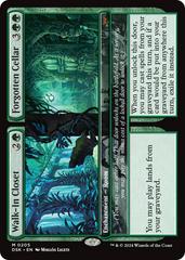 Walk-In Closet // Forgotten Cellar [Foil] #205 Magic Duskmourn: House of Horror Prices