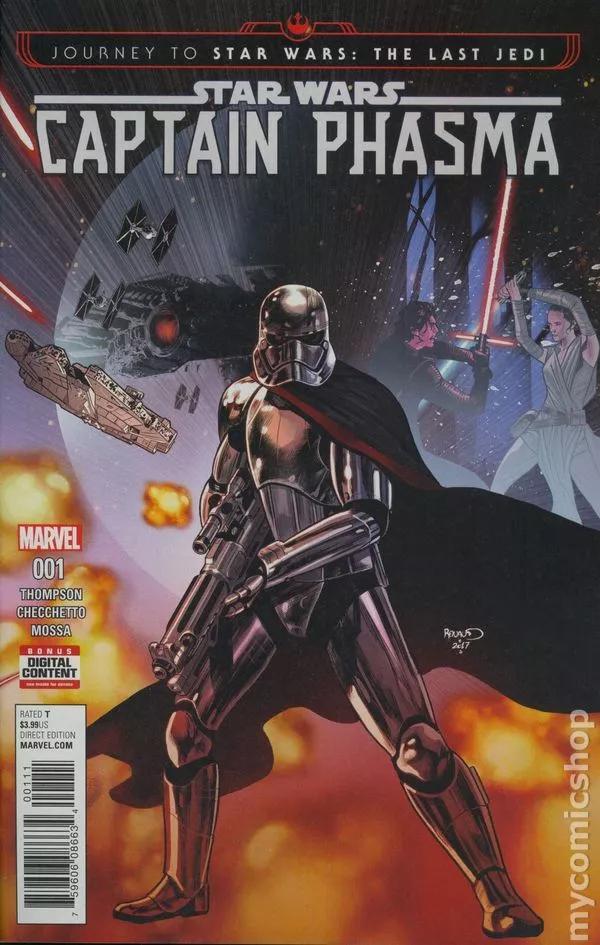 Journey To Star Wars: The Last Jedi - Captain Phasma #1 (2017) Comic Books Journey to Star Wars: The Last Jedi - Captain Phasma