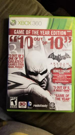 Batman: Arkham City [Game of the Year Platinum Hits] photo