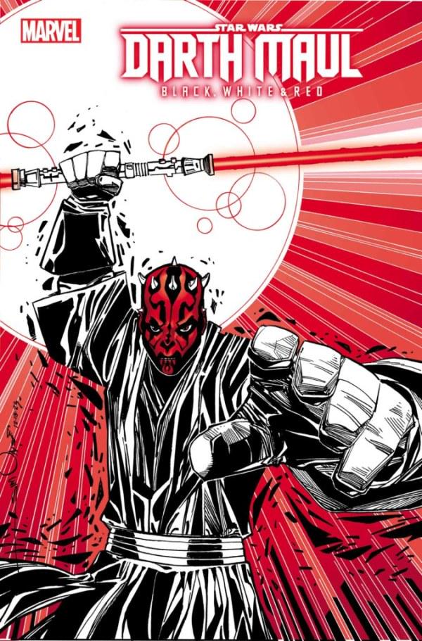 Star Wars: Darth Maul - Black, White & Red [Simonson] #4 (2024) Comic Books Star Wars: Darth Maul - Black, White & Red