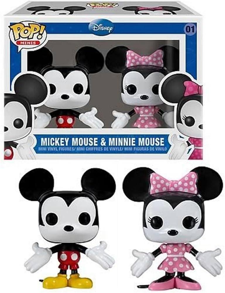 Mickey Mouse & Minnie Mouse #1 Funko POP Minis