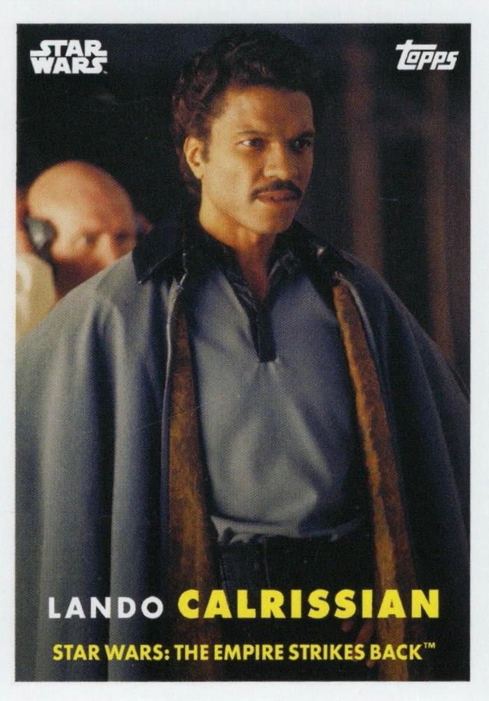 Lando Calrissian #70 Star Wars 2024 Topps Throwback Thursday