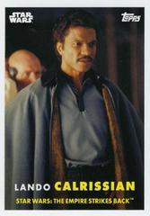 Lando Calrissian #70 Star Wars 2024 Topps Throwback Thursday Prices