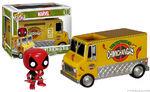 Deadpool's Chimichanga Truck [Red] #10 Funko POP Rides Prices