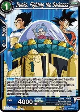 Trunks, Fighting the Darkness [Foil] BT7-031 Dragon Ball Super Assault of the Saiyans