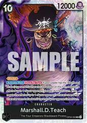 Marshall.D.Teach [Foil] OP09-093 One Piece Emperors in the New World Prices