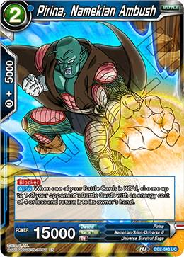 Pirina, Namekian Ambush [Foil] DB2-043 Dragon Ball Super Divine Multiverse