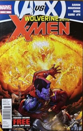 Wolverine & The X-Men [Newsstand] #13 (2012) Comic Books Wolverine & the X-Men