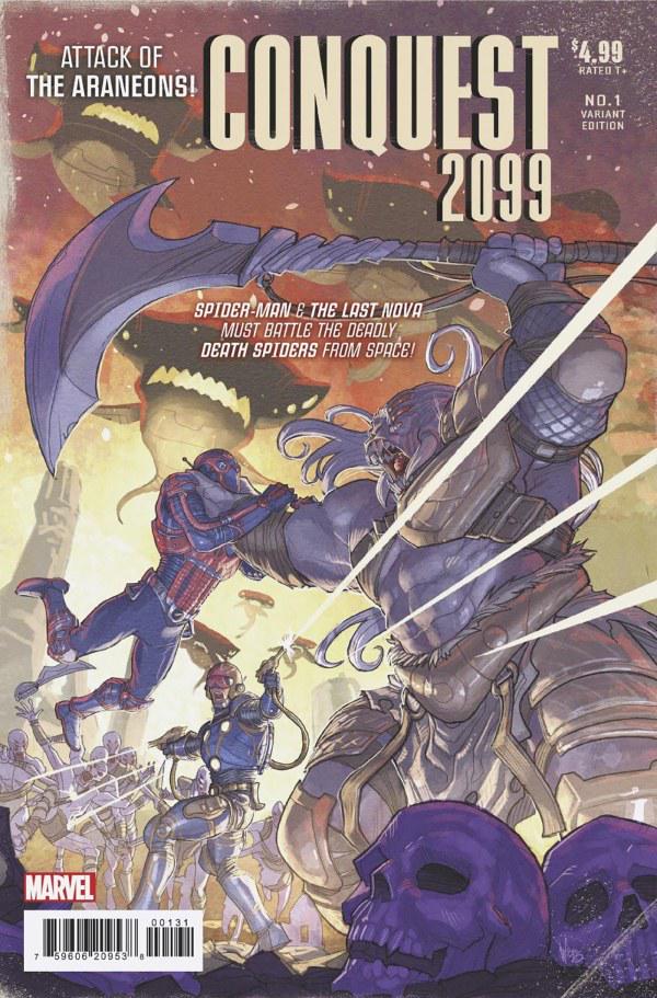 Conquest 2099 [Woods] #1 (2024) Comic Books Conquest 2099