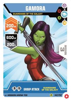 GAMORA #142 Marvel 2022 Mission Arena