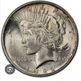 1922 D [VAM-7] Coins Peace Dollar