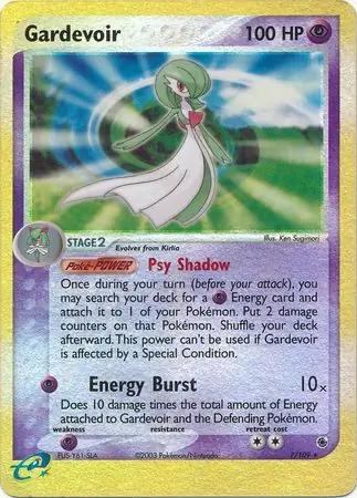 Gardevoir [Reverse Holo] #7 Pokemon Ruby & Sapphire