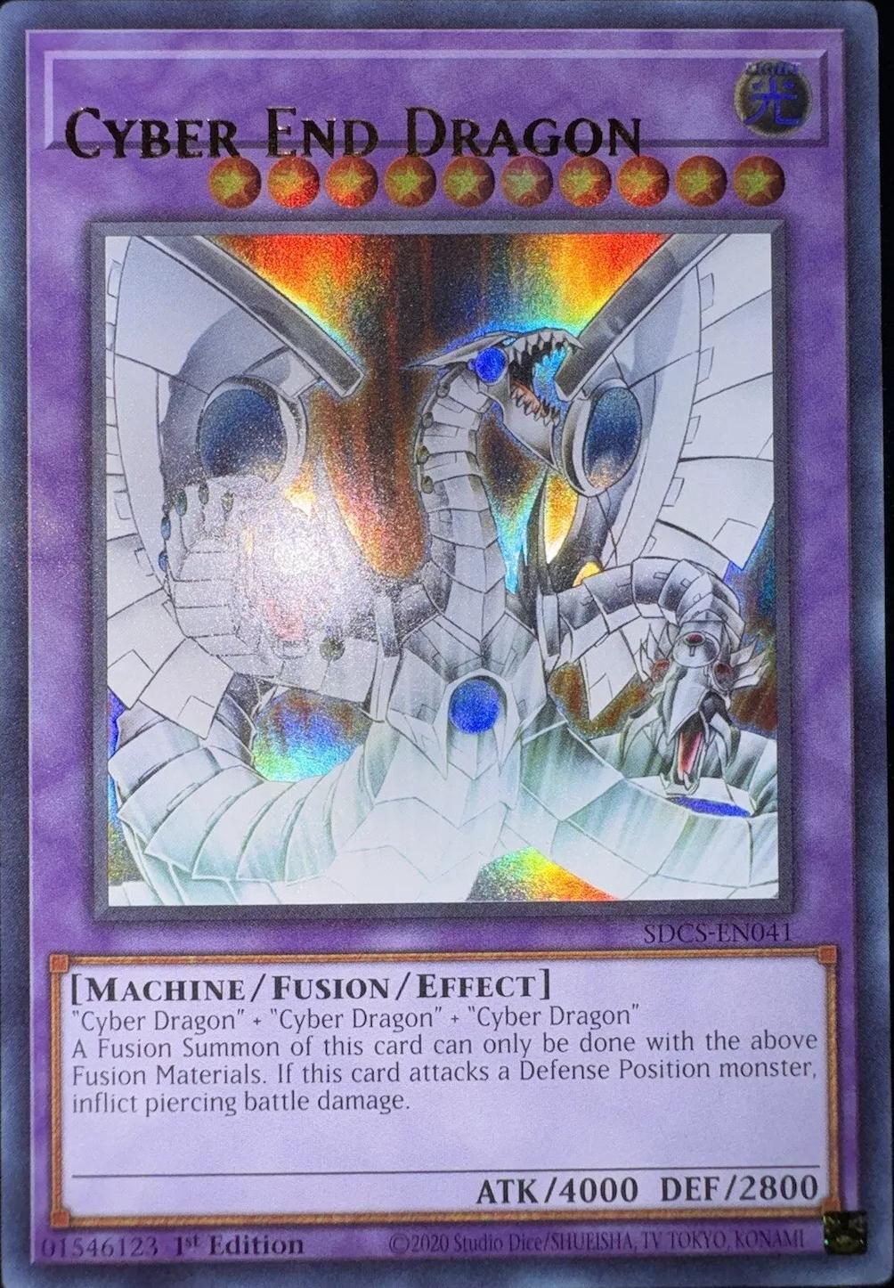 Cyber End Dragon [Misprint] SDCS-EN041 YuGiOh Structure Deck: Cyber Strike