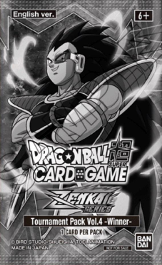 Zenkai Series Tournament Pack Vol.4 [Winner]  Dragon Ball Super Divine Multiverse Release Promos