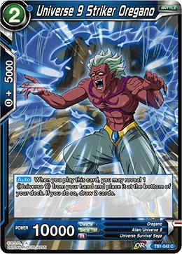 Universe 9 Striker Oregano [Foil] TB1-042 Dragon Ball Super The Tournament of Power