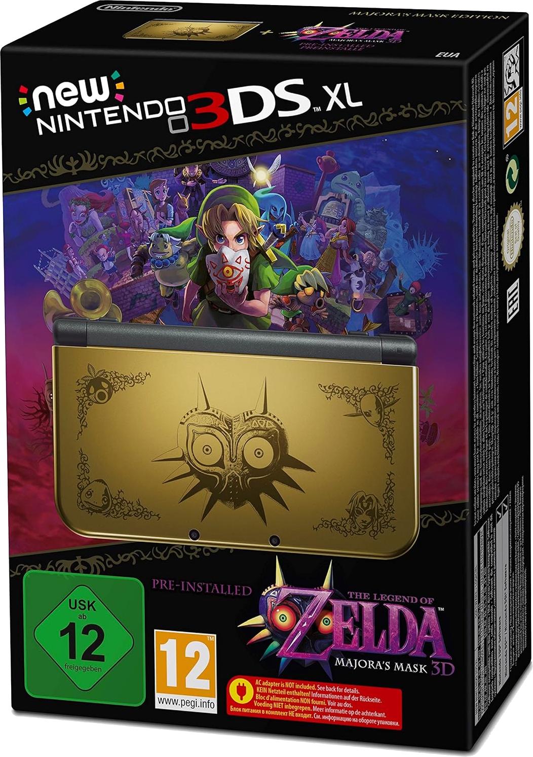 New Nintendo 3DS XL Zelda Majora's Mask 3D Special Edition PAL Nintendo 3DS