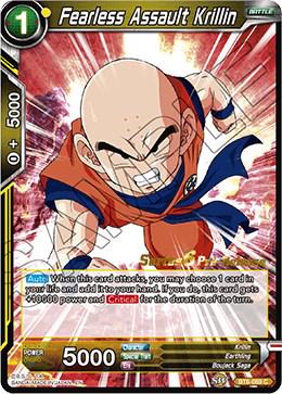 Fearless Assault Krillin BT6-089_PR Dragon Ball Super Series 6 Pre-Release Promos