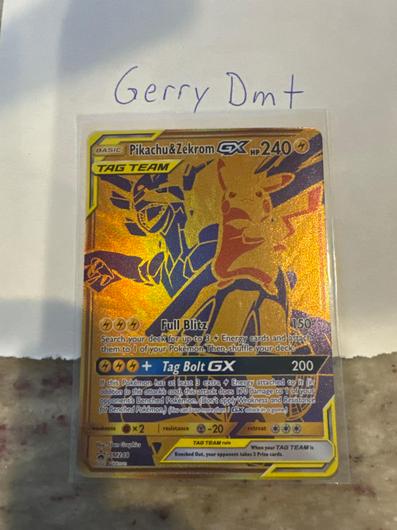 Pikachu & Zekrom GX #SM248 photo