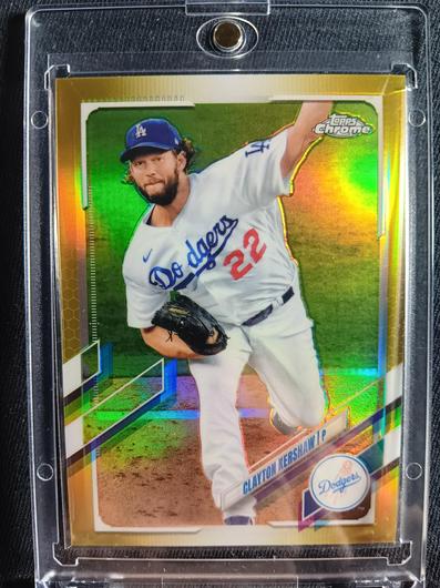 Clayton Kershaw [Gold Refractor] #147 photo