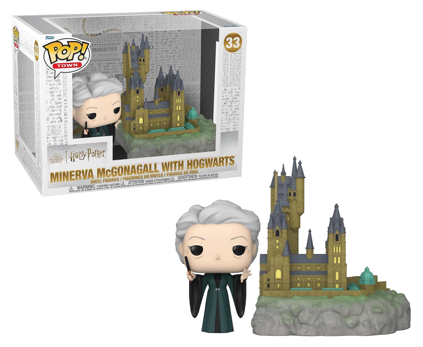 Minerva McGonagall with Hogwarts #33 Funko POP Town