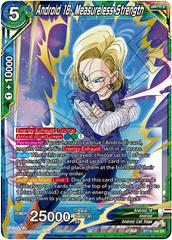 Android 18, Measureless Strength BT18-144 Dragon Ball Super Dawn of the Z-Legends Prices