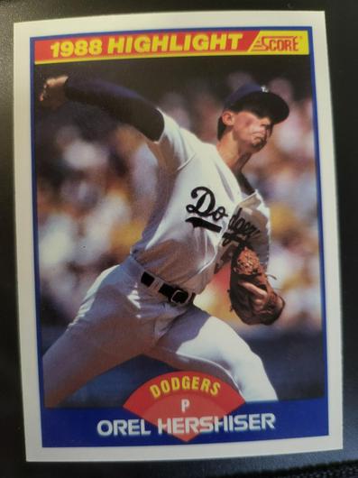 Orel Hershiser #653 photo