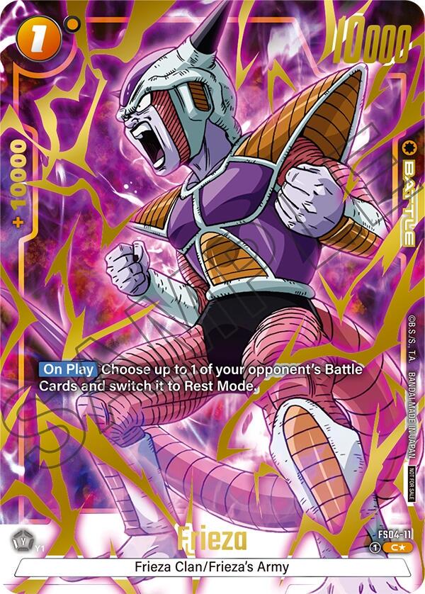 Frieza FS04-11 Dragon Ball Fusion World Judge Promo