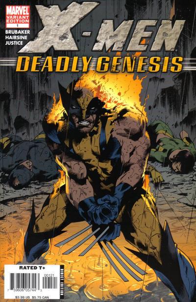 X-Men: Deadly Genesis [2nd Print Hairsine] #1 (2006) Comic Books X-Men: Deadly Genesis