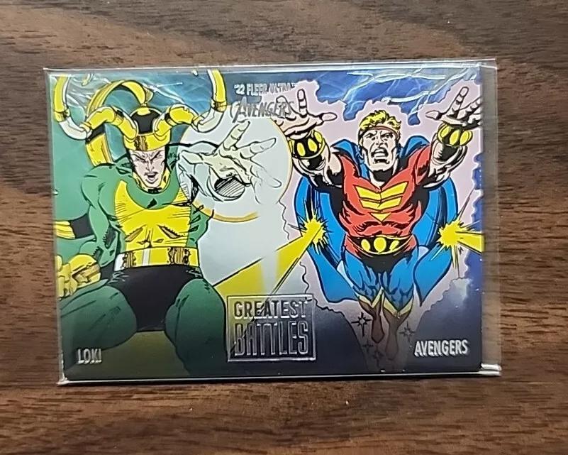 Loki Vs. The Avengers #EB-3 Marvel 2022 Ultra Avengers Greatest Battles