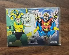 Loki Vs. The Avengers #EB-3 Marvel 2022 Ultra Avengers Greatest Battles Prices