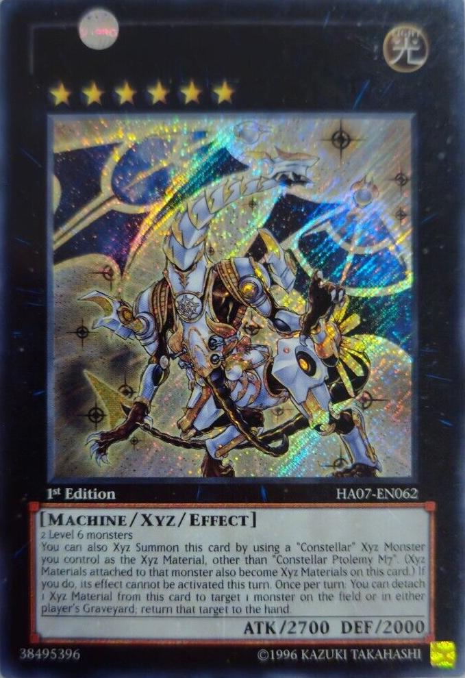 Constellar Ptolemy M7 [Misprint] HA07-EN062 YuGiOh Hidden Arsenal 7: Knight of Stars