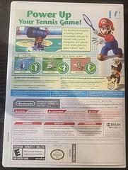 Alternative Cover Back | New Play Control: Mario Power Tennis Wii