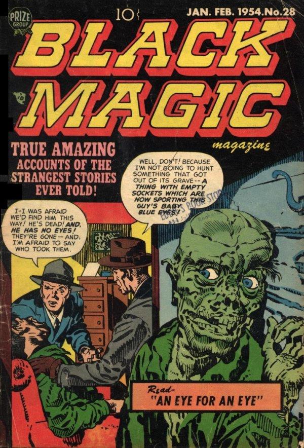 Black Magic #28 (1954) Comic Books Black Magic