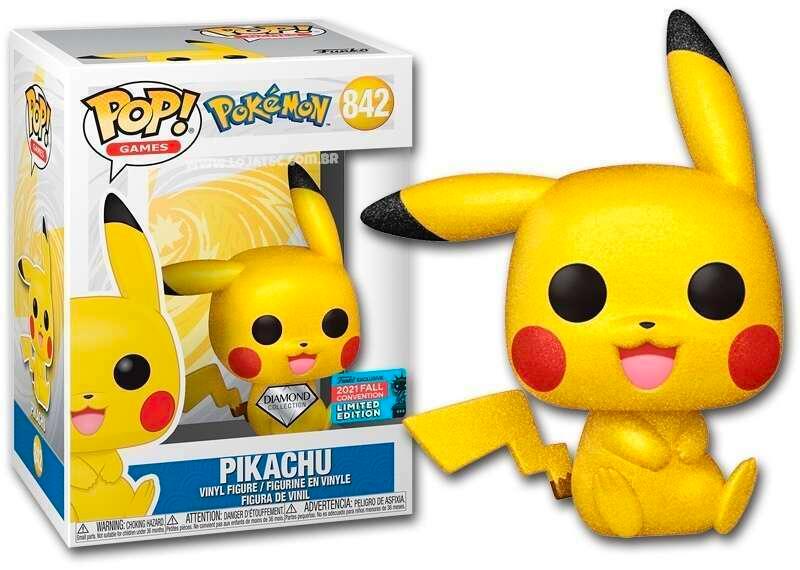 Pikachu [Diamond] #842 Funko POP Games