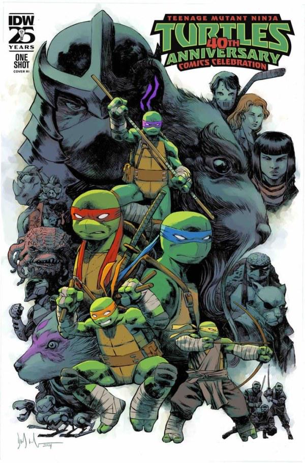 Teenage Mutant Ninja Turtles: 40th Anniversary Comics Celebration [Wachter] #1 (2024) Comic Books Teenage Mutant Ninja Turtles: 40th Anniversary Comics Celebration