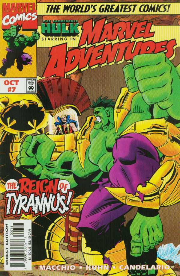 Marvel Adventures #7 (1997) Comic Books Marvel Adventures