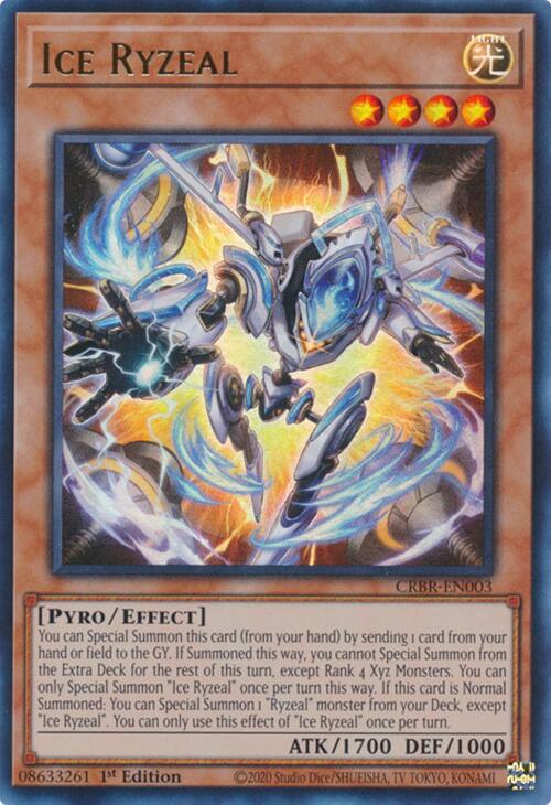 Ice Ryzeal CRBR-EN003 YuGiOh Crossover Breakers