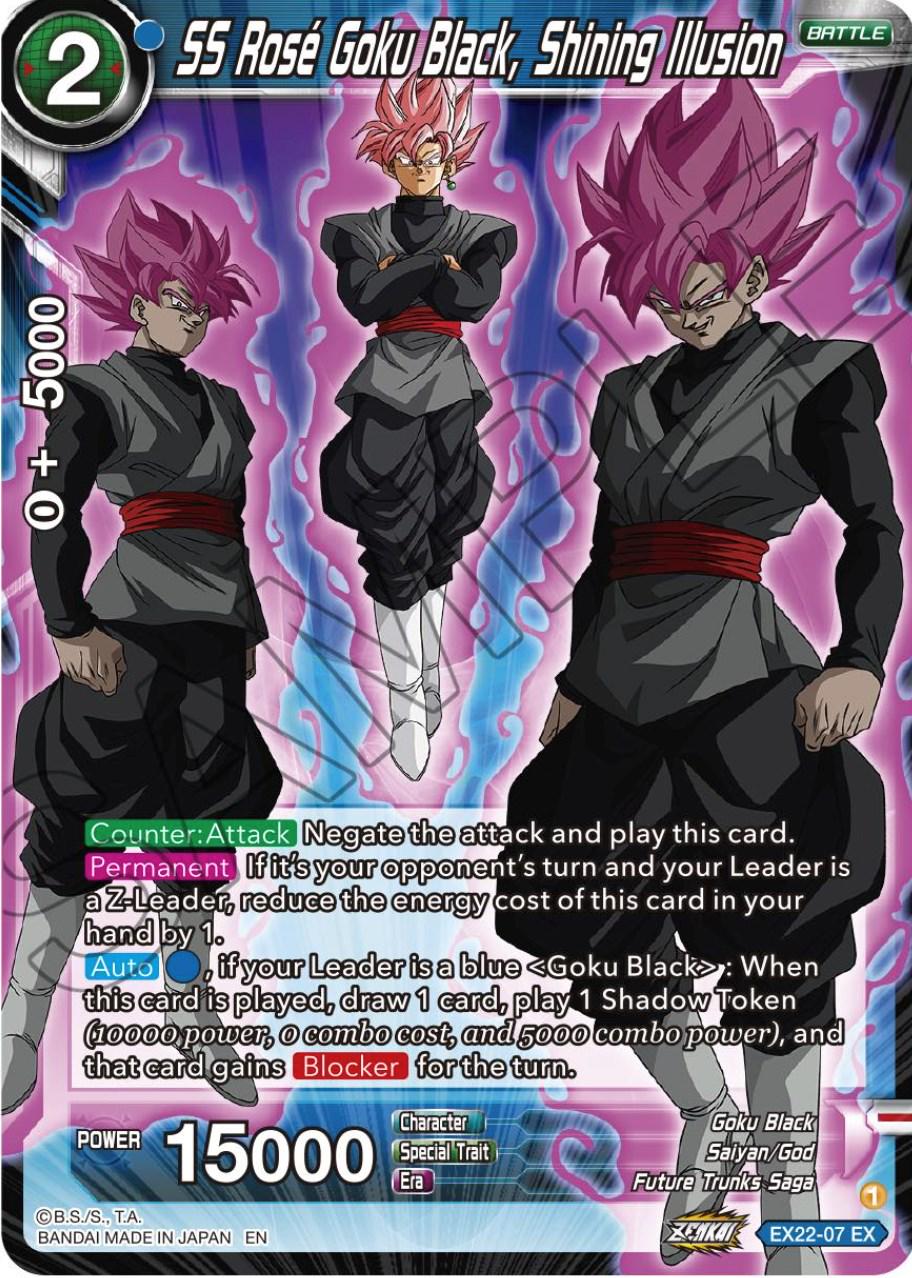 SS Rose Goku Black, Shining Illusion [Foil] EX22-07 Dragon Ball Super Expansion Set: Ultimate Deck 2023