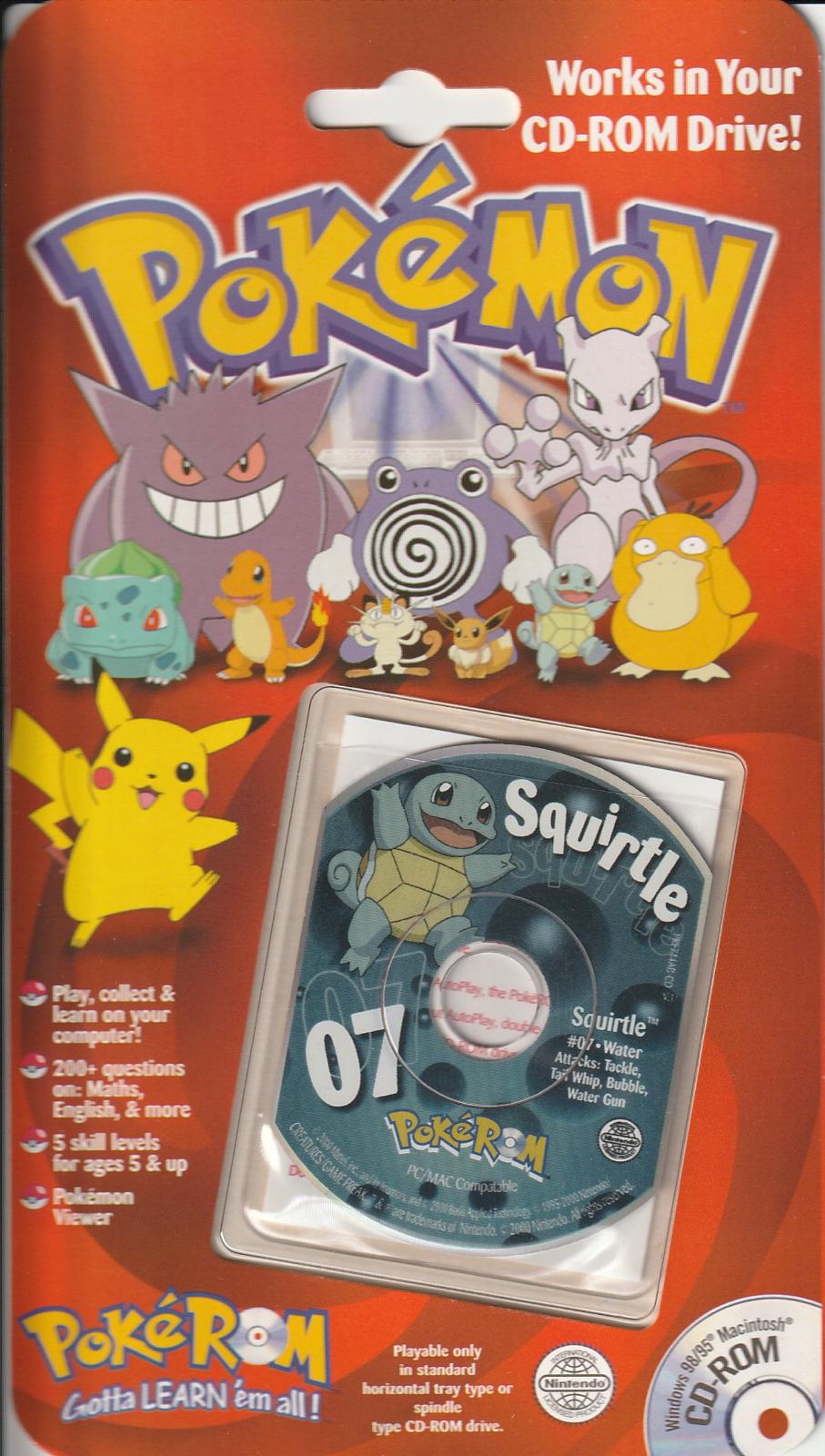 PokeRom Premier Series: 07 Squirtle PC Games