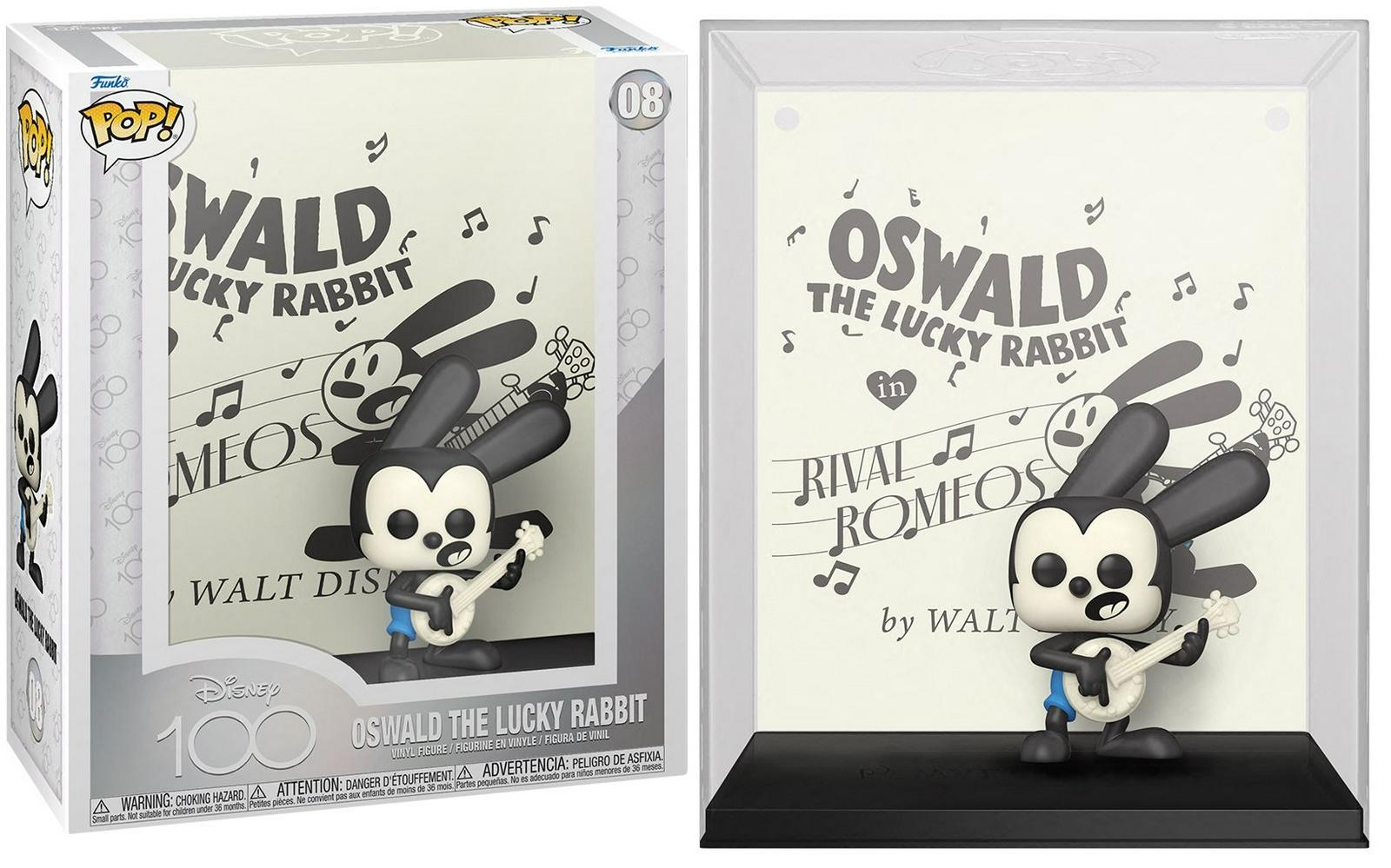 Oswald the Lucky Rabbit #8 Funko POP Art Cover