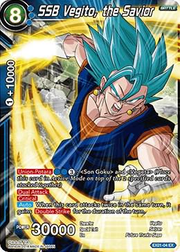 SSB Vegito, the Savior [Foil] EX01-04 Dragon Ball Super Expansion Set: Mighty Heroes