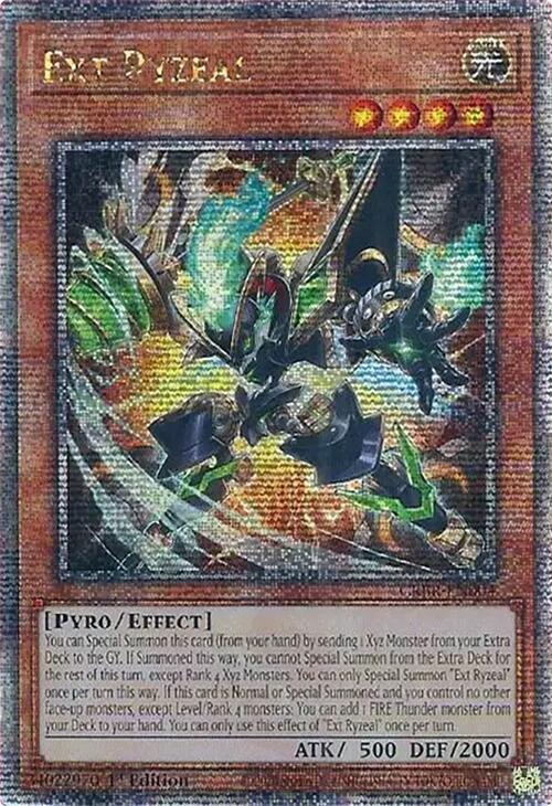 Ext Ryzeal [Quarter Century Secret Rare] CRBR-EN004 YuGiOh Crossover Breakers