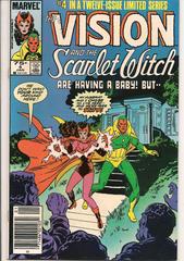 Vision And The Scarlet Witch [Newsstand] #4 (1986) Comic Books Vision and the Scarlet Witch Prices