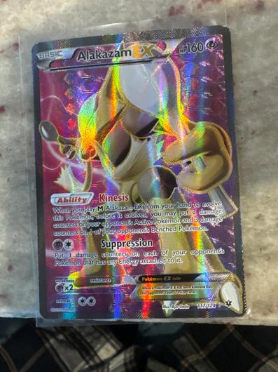 Alakazam EX #117 photo