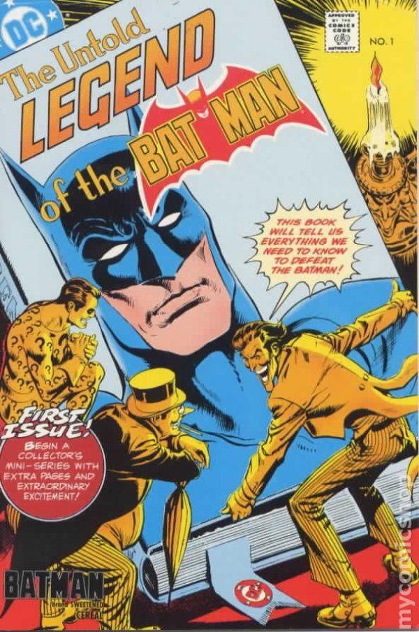 Untold Legend of the Batman [Cereal] #1 (1980) Comic Books Untold Legend Of The Batman