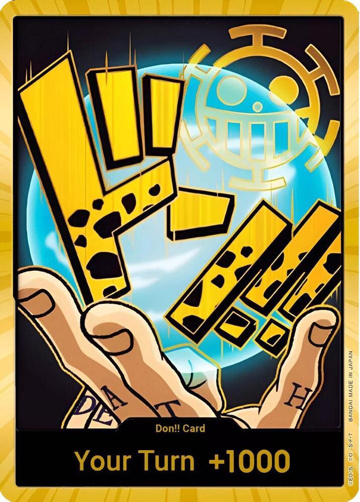 DON!! Card [Trafalgar Law Foil]  One Piece Premium Booster