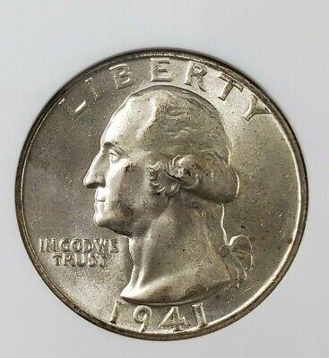 1941 [DOUBLE DIE FS-101] Coins Washington Quarter