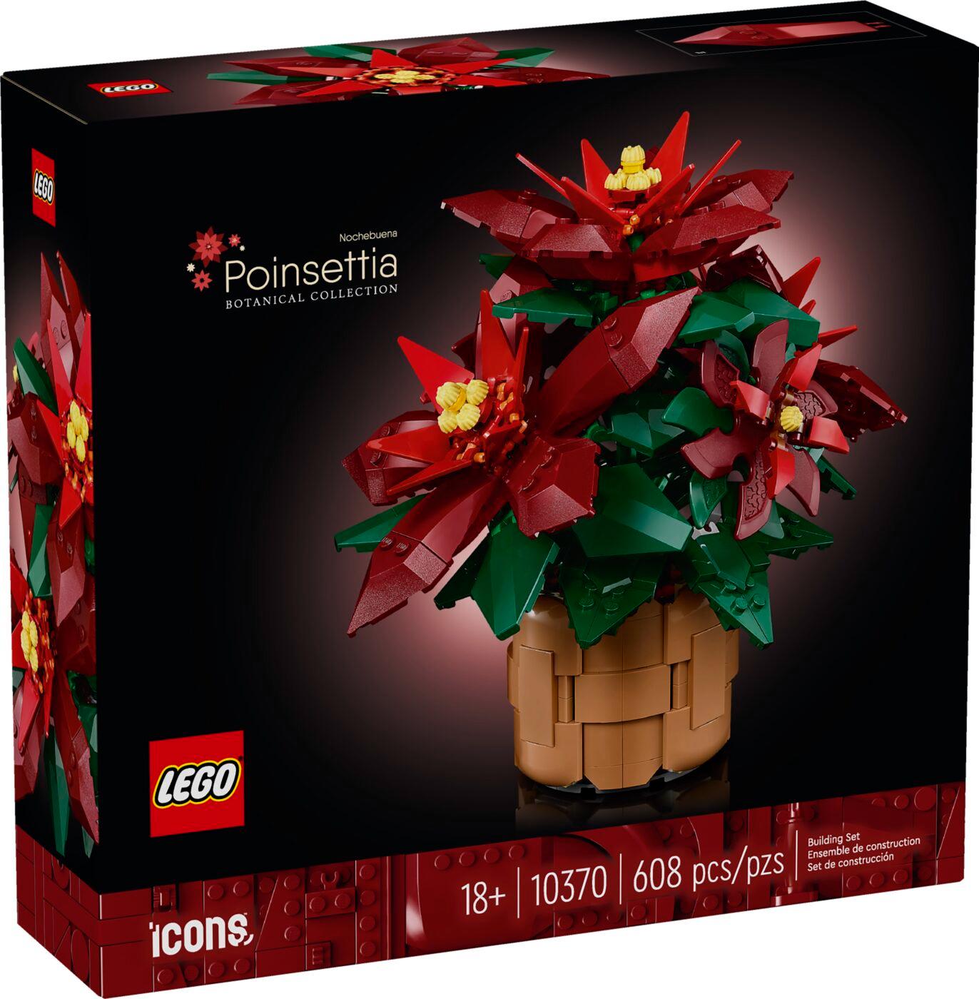 Poinsettia #10370 LEGO Icons