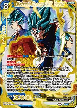 Meteoric Energy SSB Vegito [SPR] BT7-118 Dragon Ball Super Assault of the Saiyans